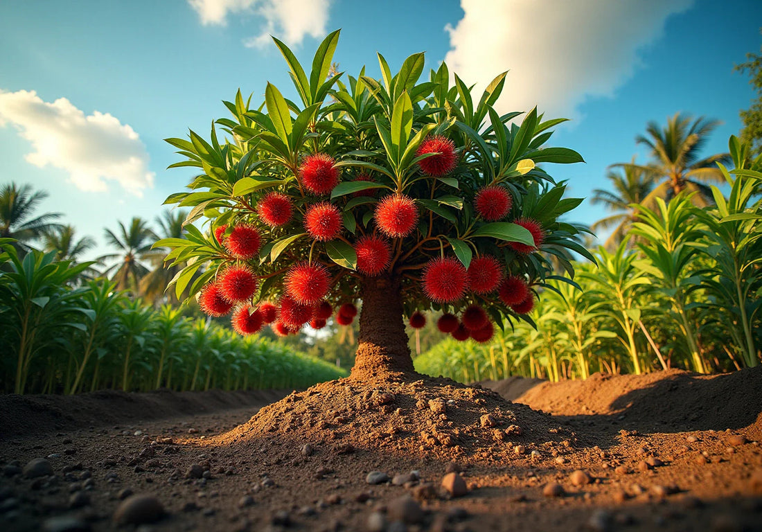 How to Grow a Red Rambutan Tree Successfully