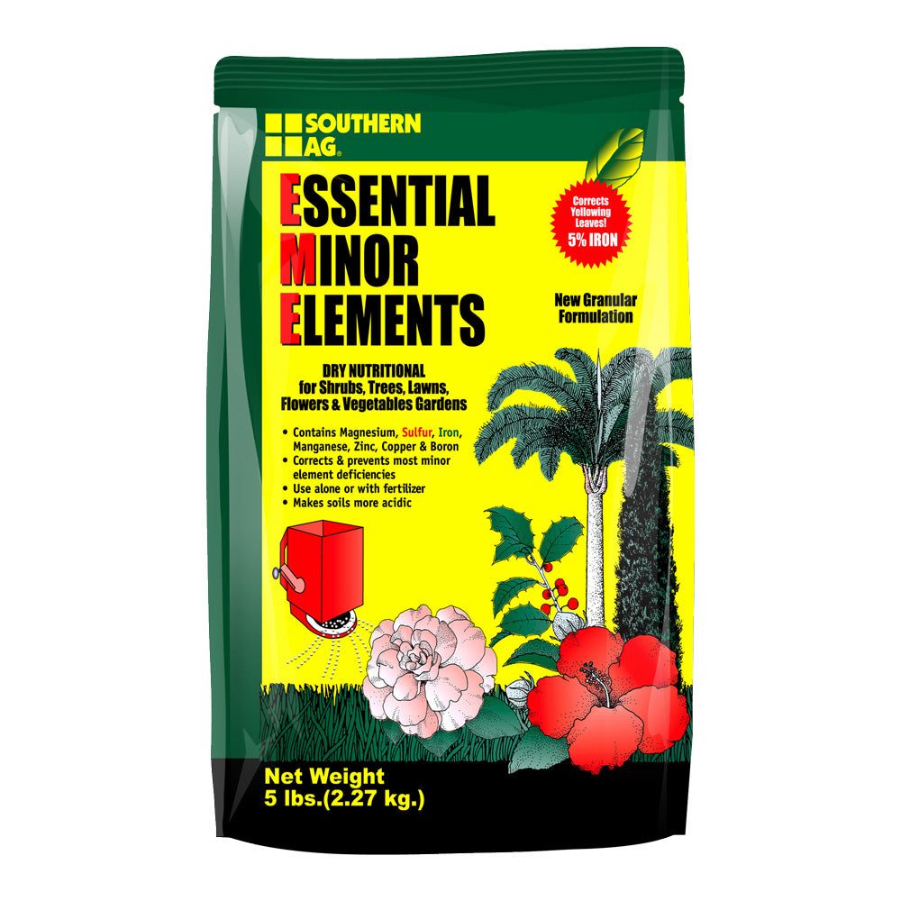 Essential Minor Elements – Granular Micronutrients for Yellowing Leaves on Fruit Trees & Palms - 1 Lb.