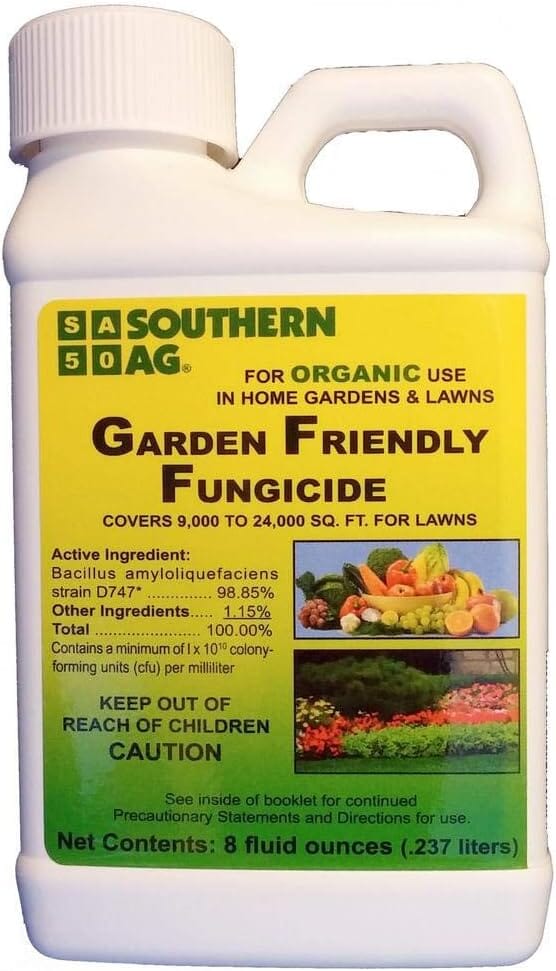 Garden Friendly Fungicide, for Organic Gardening - 8 oz. Bottle Everglades Farm