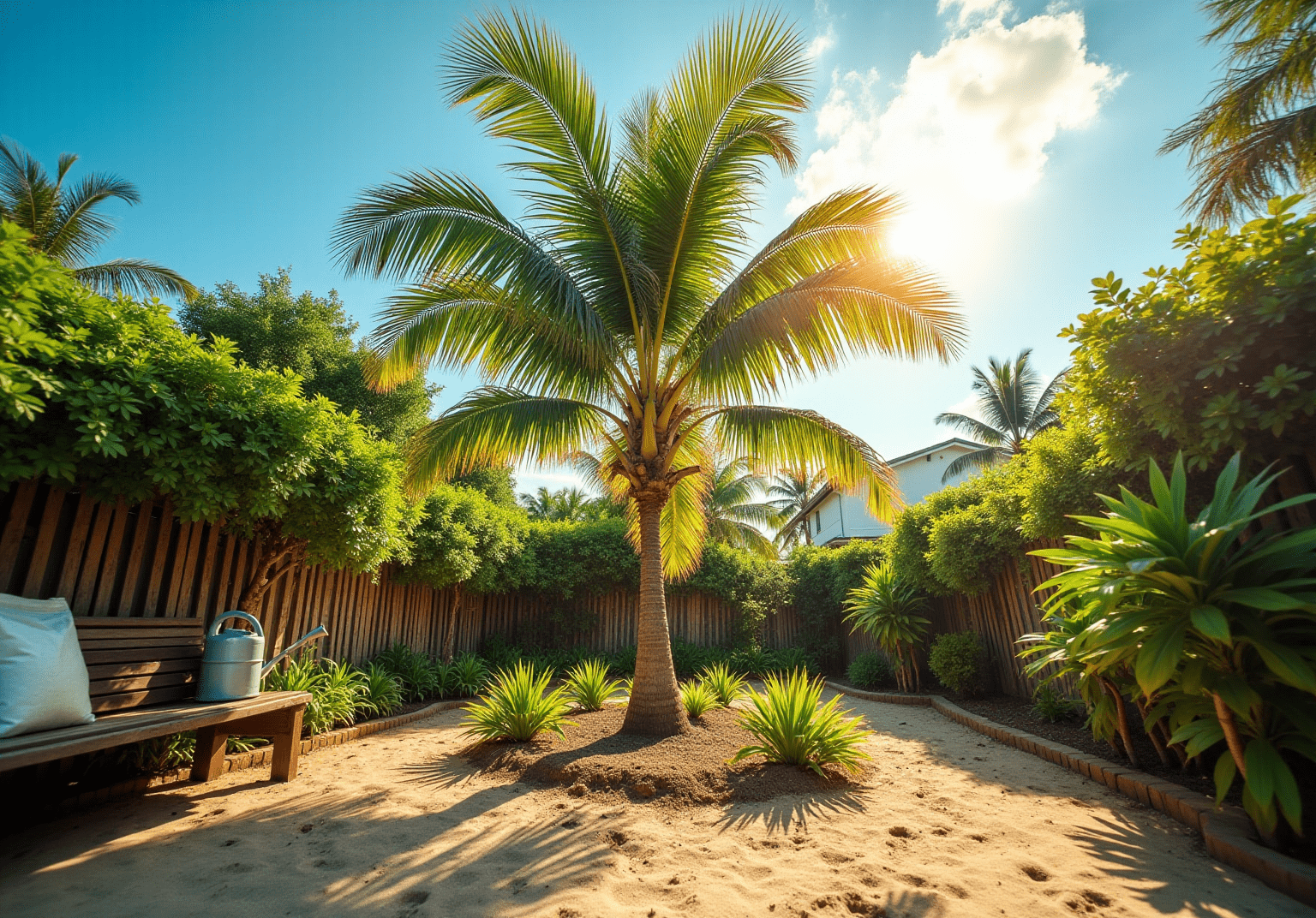 How to Grow a Green Coconut Tree