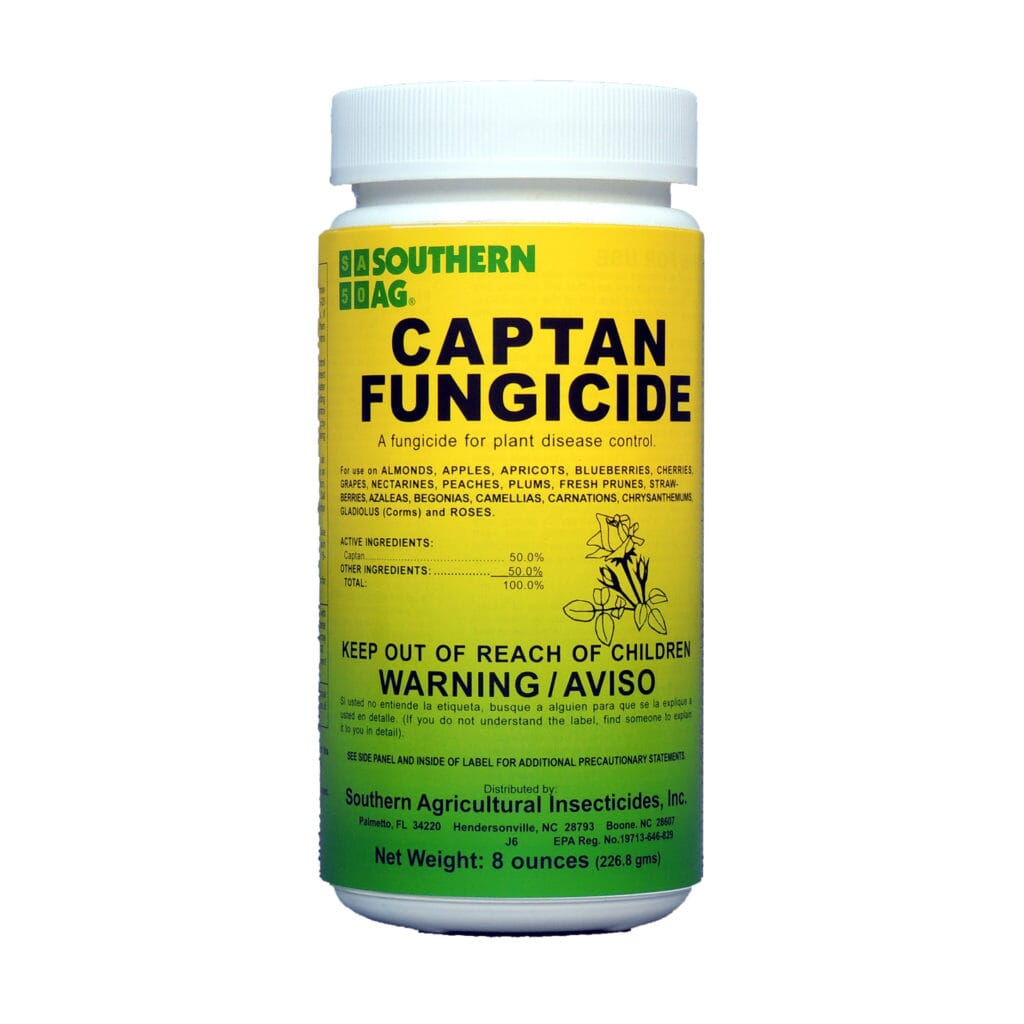 Captan Fungicide Powder 8 oz. bottle Everglades Farm 
