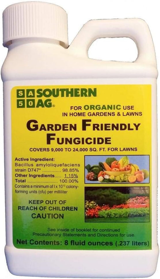 Garden Friendly Fungicide, for Organic Gardening - 8 oz. Bottle Everglades Farm 