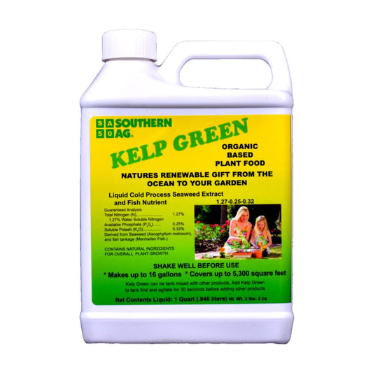 Kelp Green, Organic Based Plant Food - 1 Quart Everglades Farm 