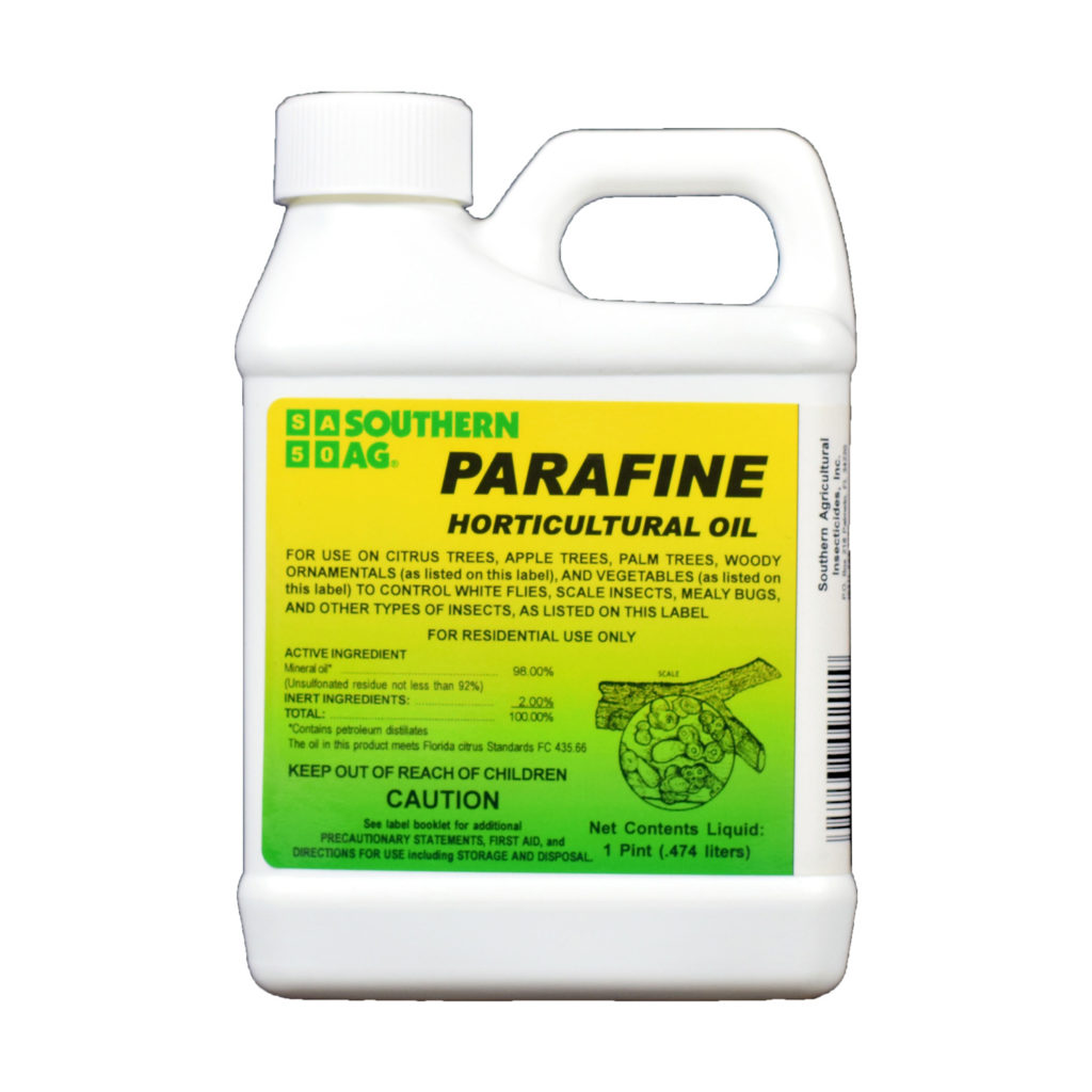 Parafine Horticultural Oil – controls scale, white fly, mealy bugs and mites - 1 Pt. Bottle