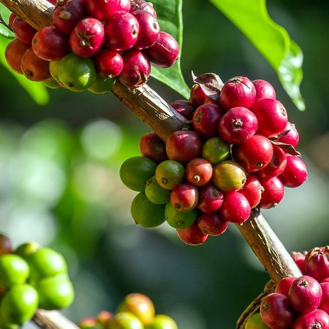 Coffee Plant 100-Carlos Tropical Fruits 12-18 inches & 1-gal